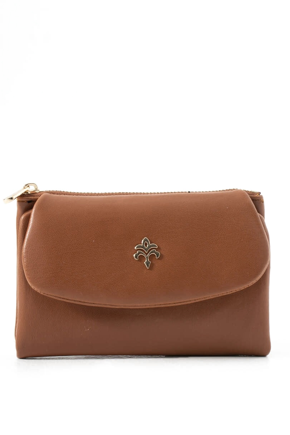 Jacquline CLCZ050C Kadın Cüzdan Camel