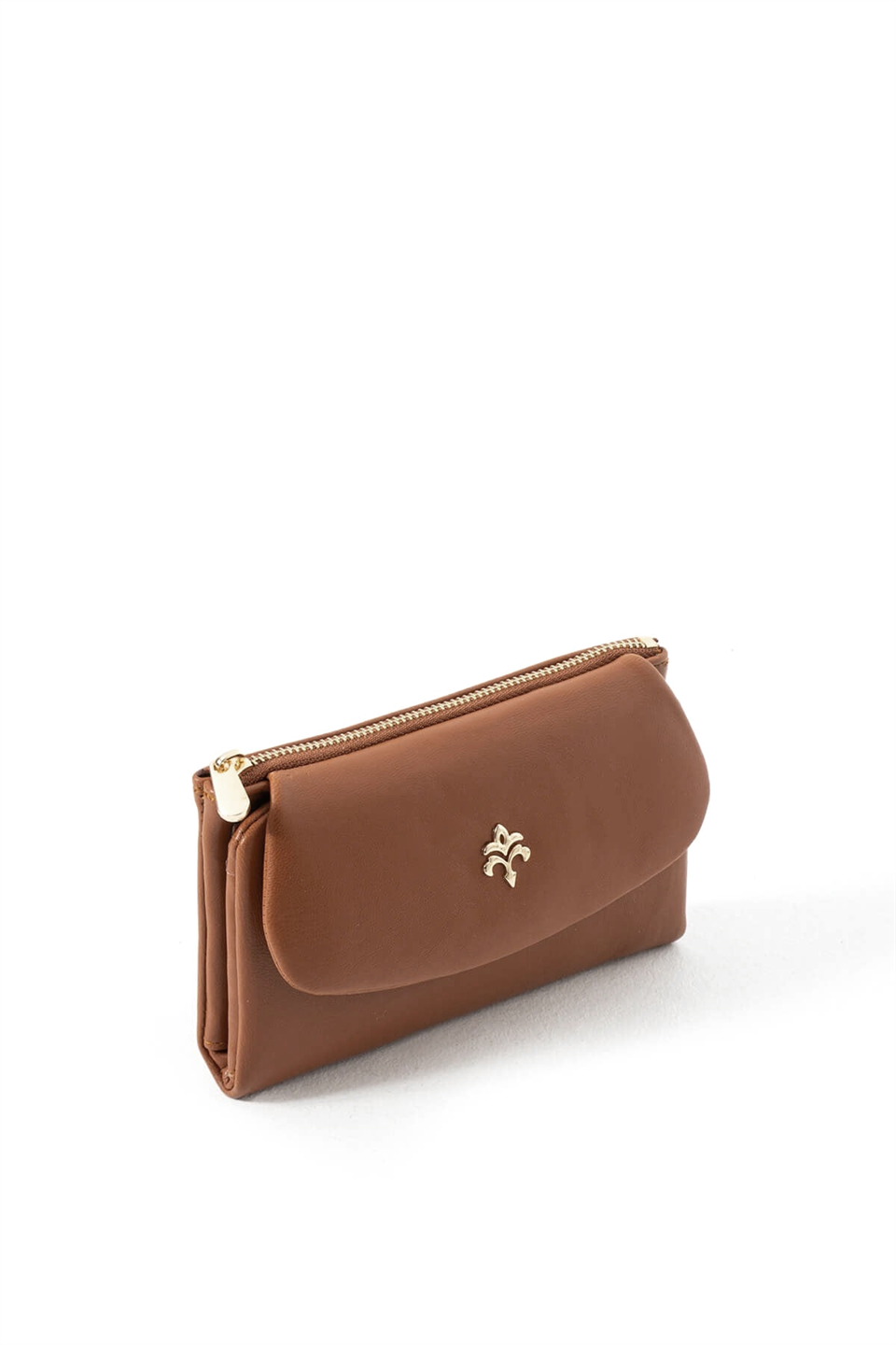 Jacquline CLCZ050C Kadın Cüzdan Camel
