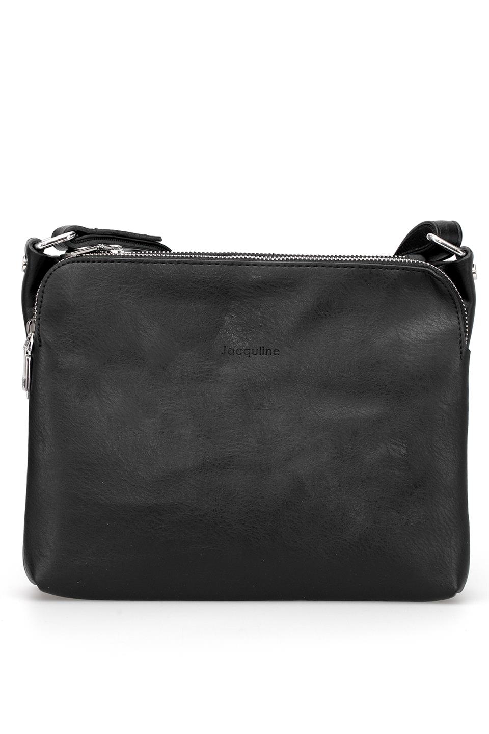 Jacquline CLIM332-7C Kadın Omuz Çantası Siyah