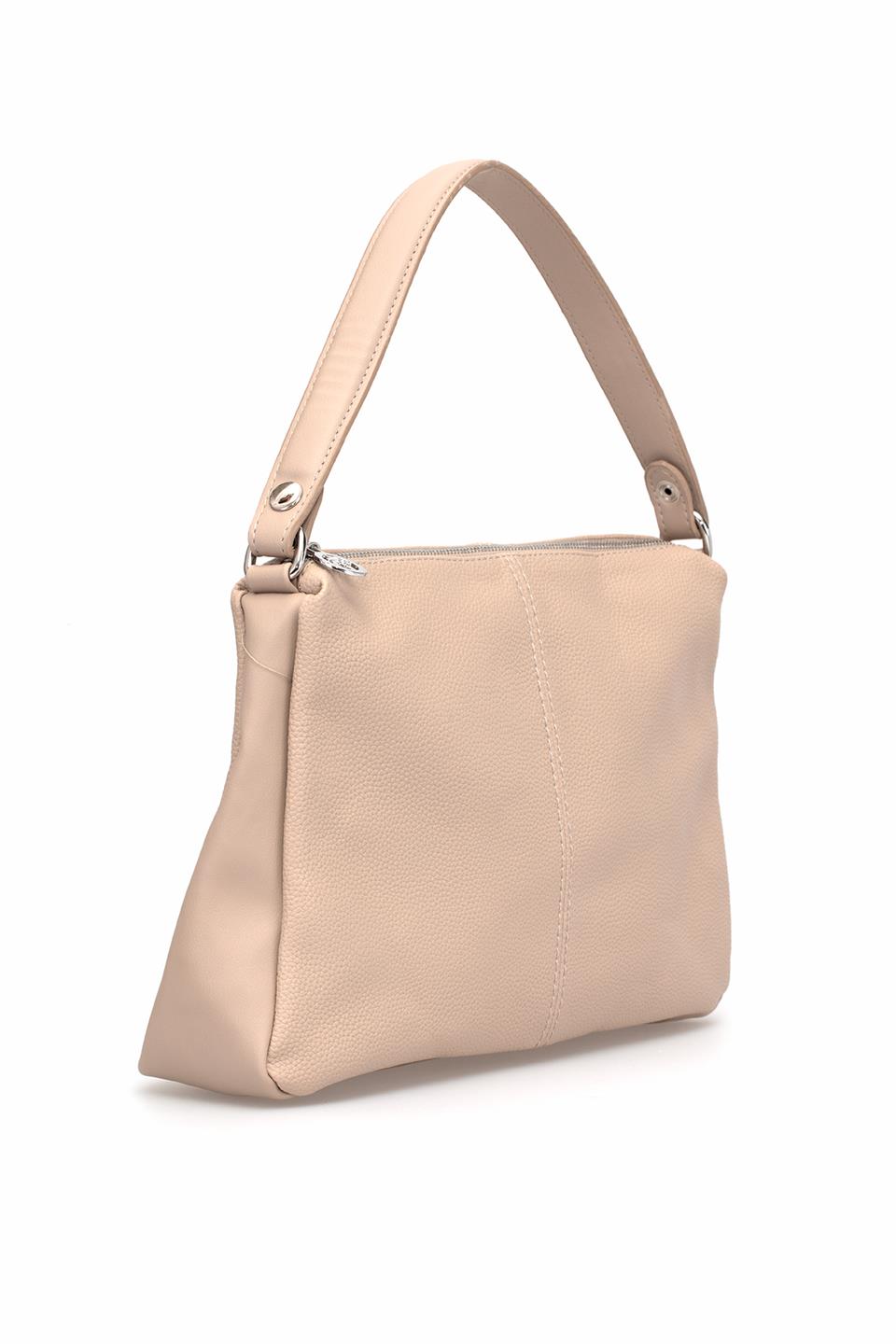 Jacquline CLIM559-1C Kadın Omuz Çantası Vizon