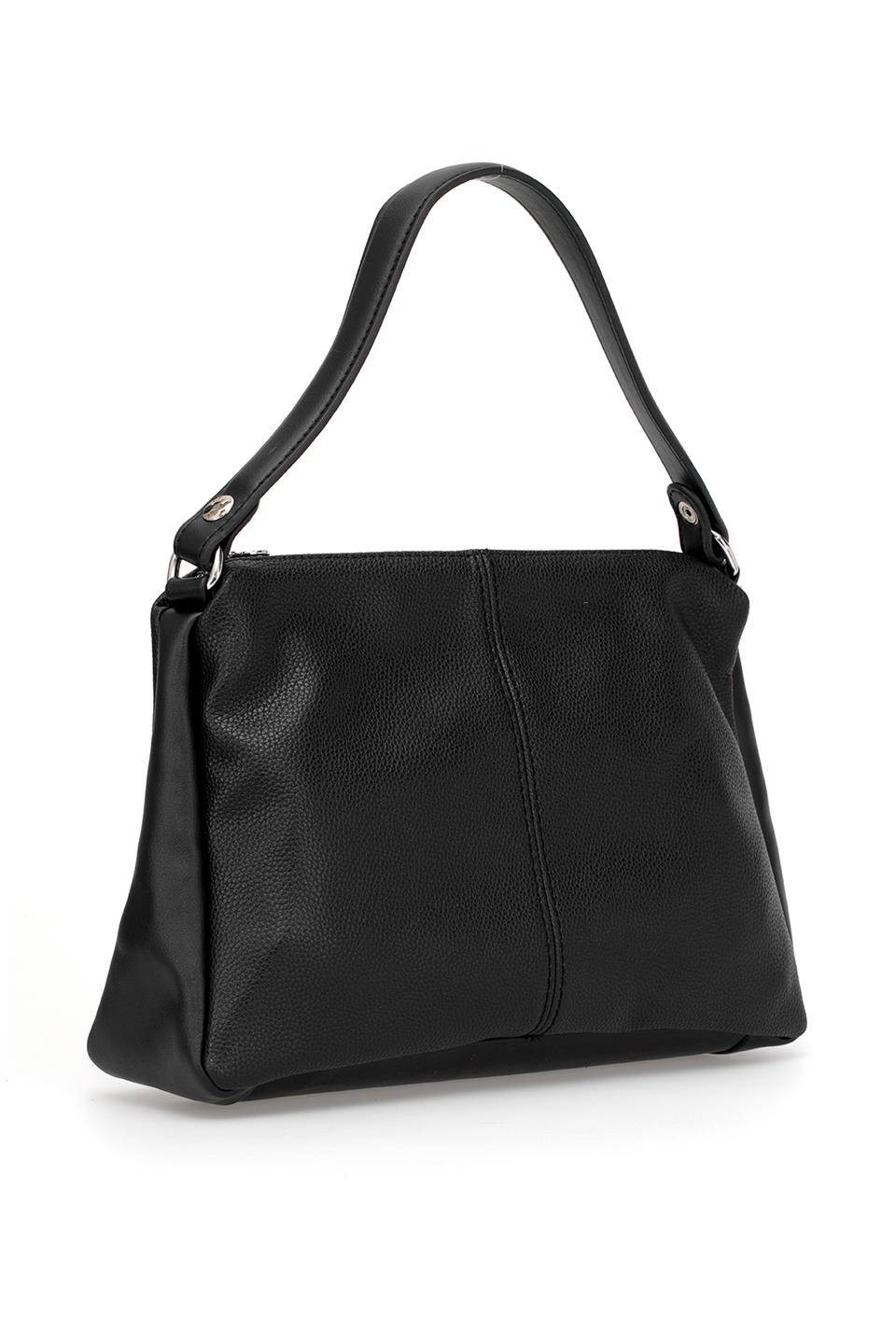 Jacquline CLIM559-1C Kadın Omuz Çantası Siyah