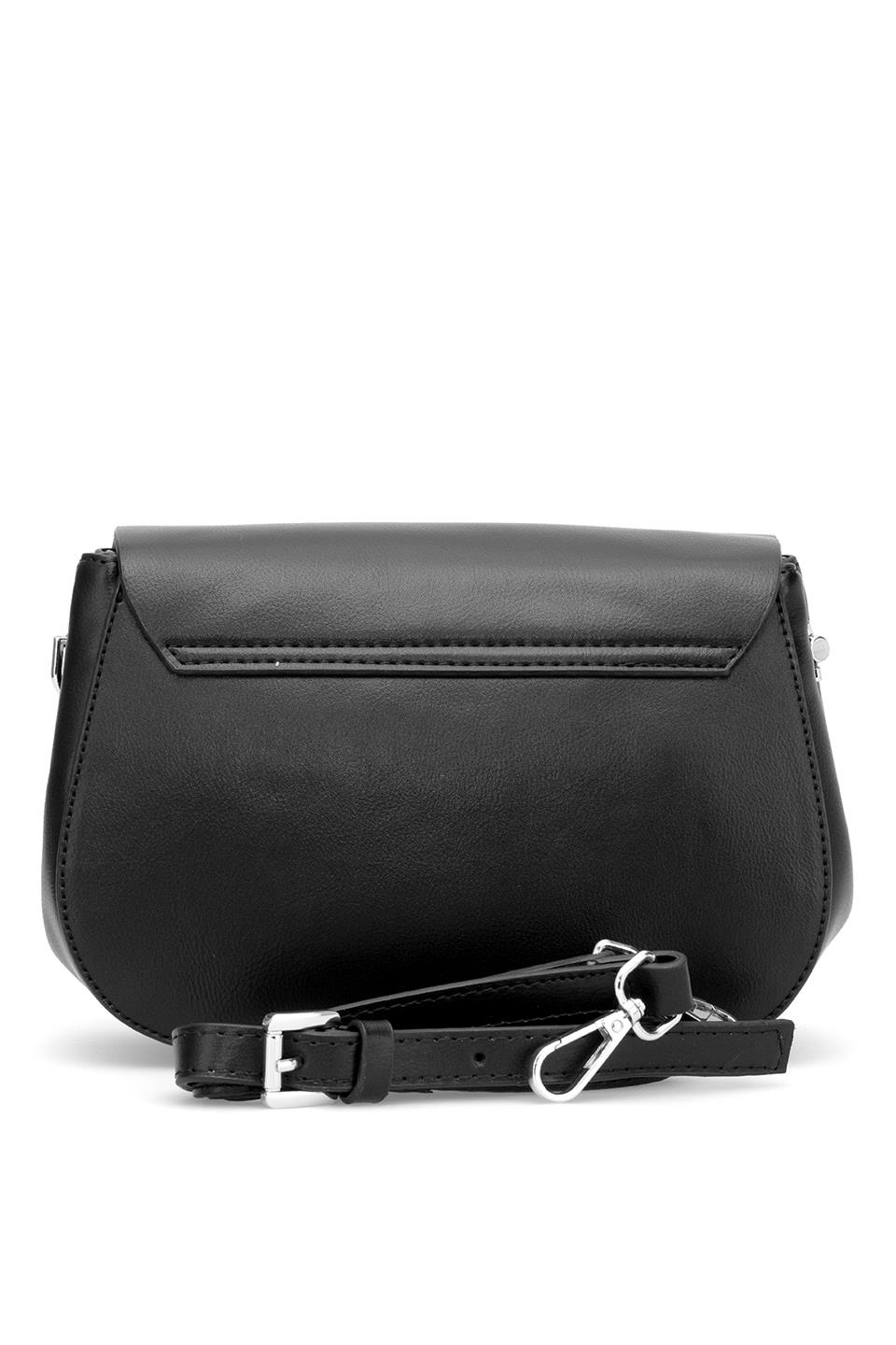 Jacquline CLIM588C Kadın Omuz Çantası Siyah