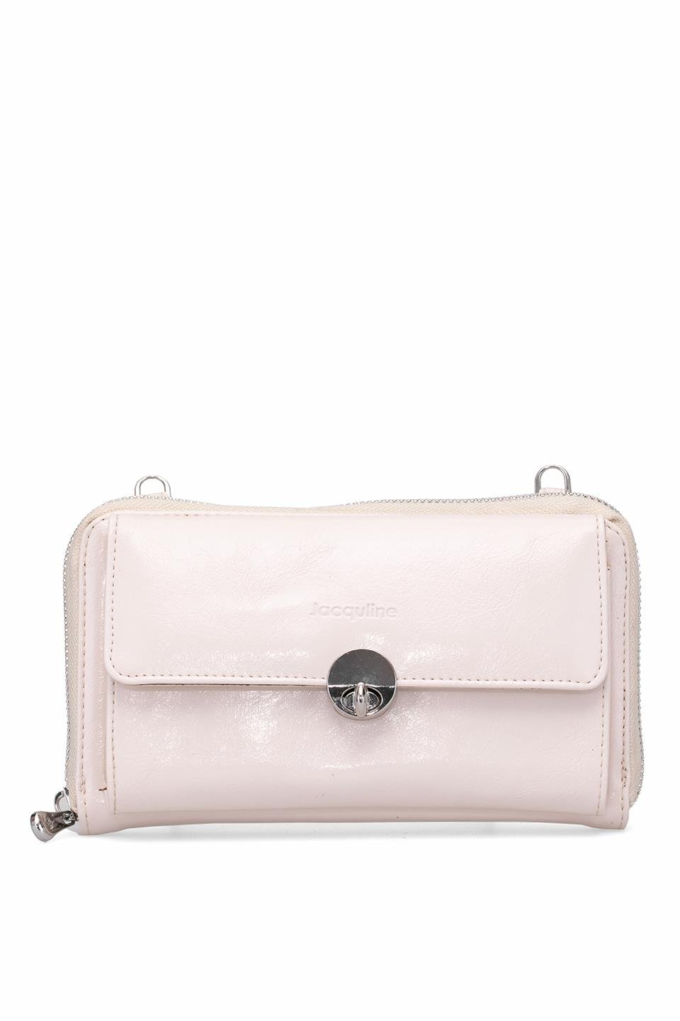 Jacquline CLIM598C Kadın El Çantası Bej