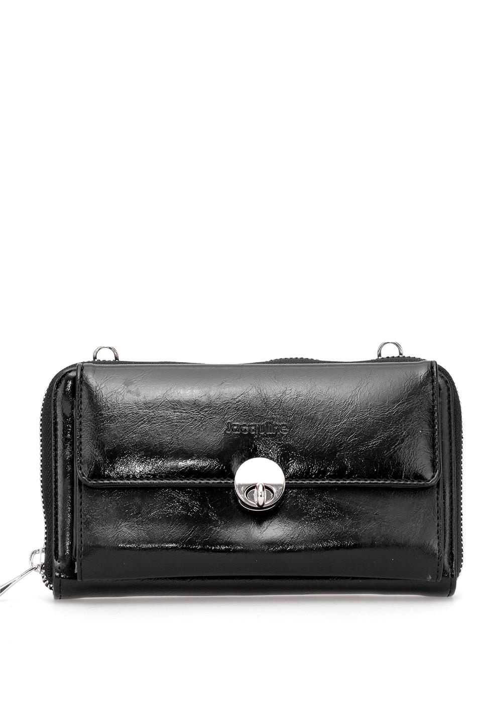 Jacquline CLIM598C Kadın El Çantası Siyah