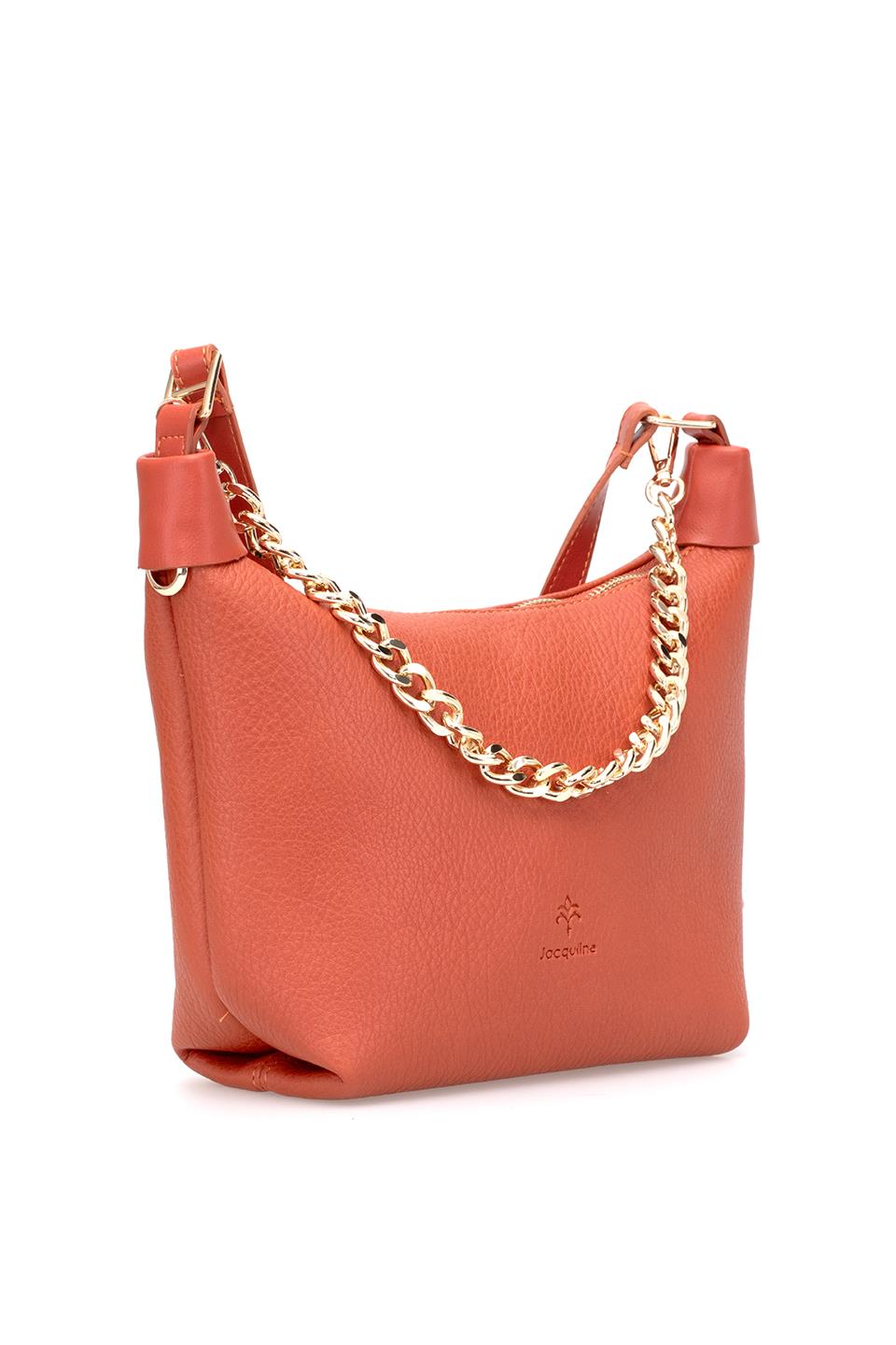 Jacquline CLIM600C Kadın Omuz Çantası Turuncu