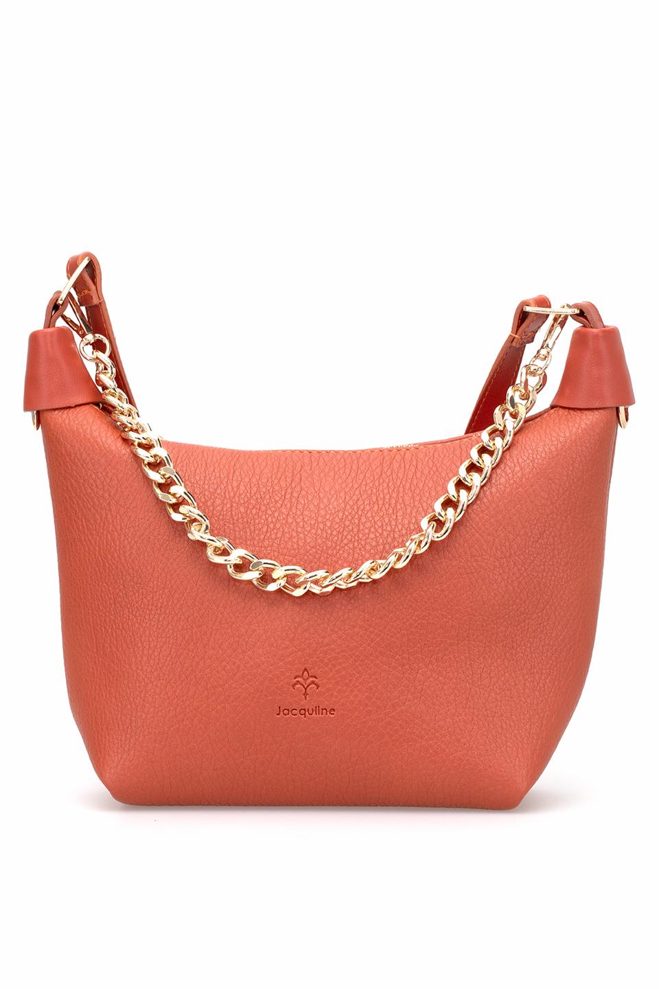 Jacquline CLIM600C Kadın Omuz Çantası Turuncu