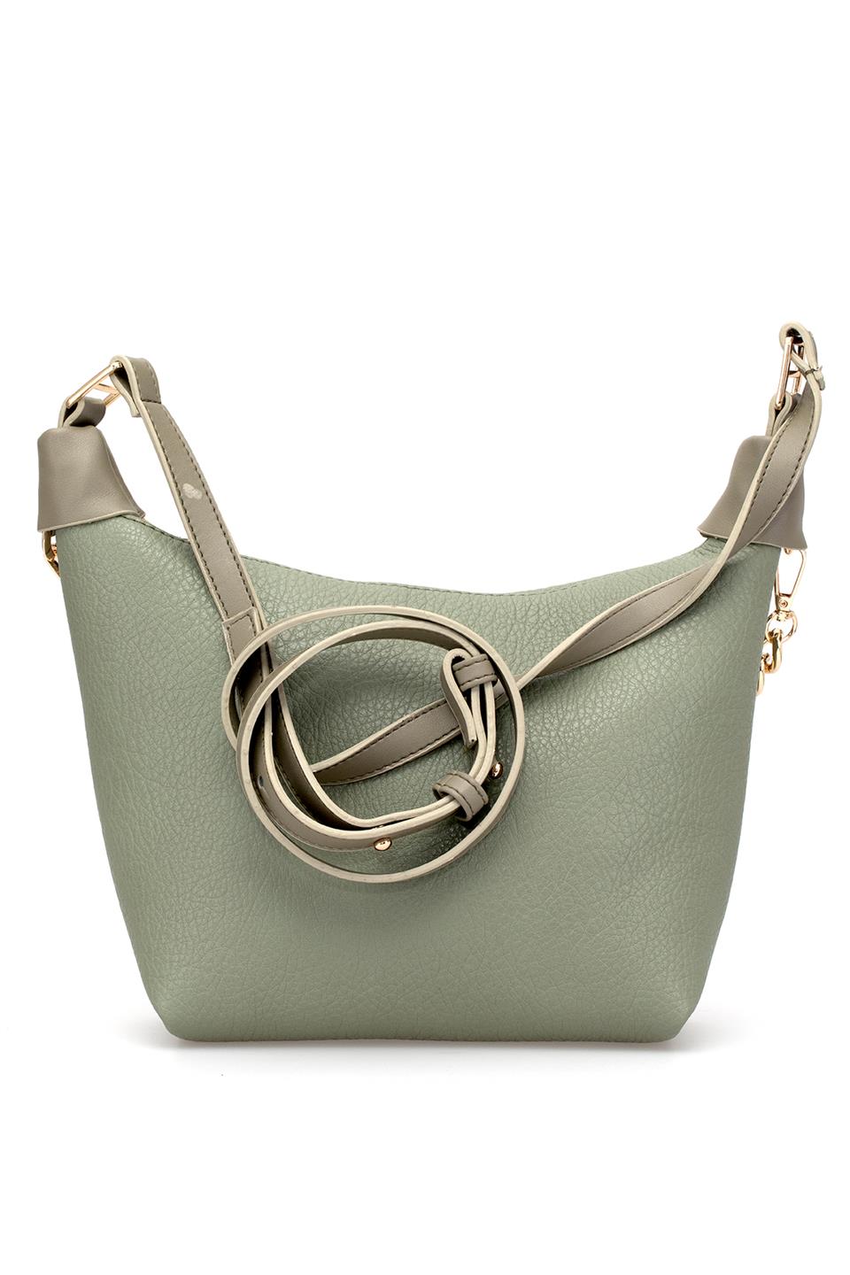 Jacquline CLIM600C Kadın Omuz Çantası Yeşil