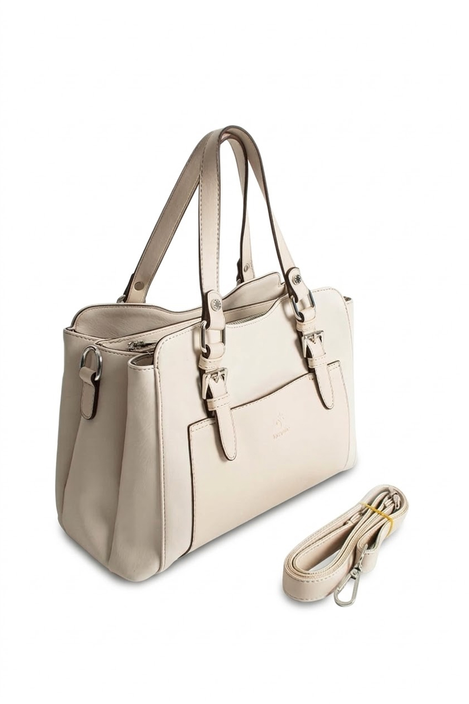 Jacquline CLIM615C Kadın El Çantası Bej