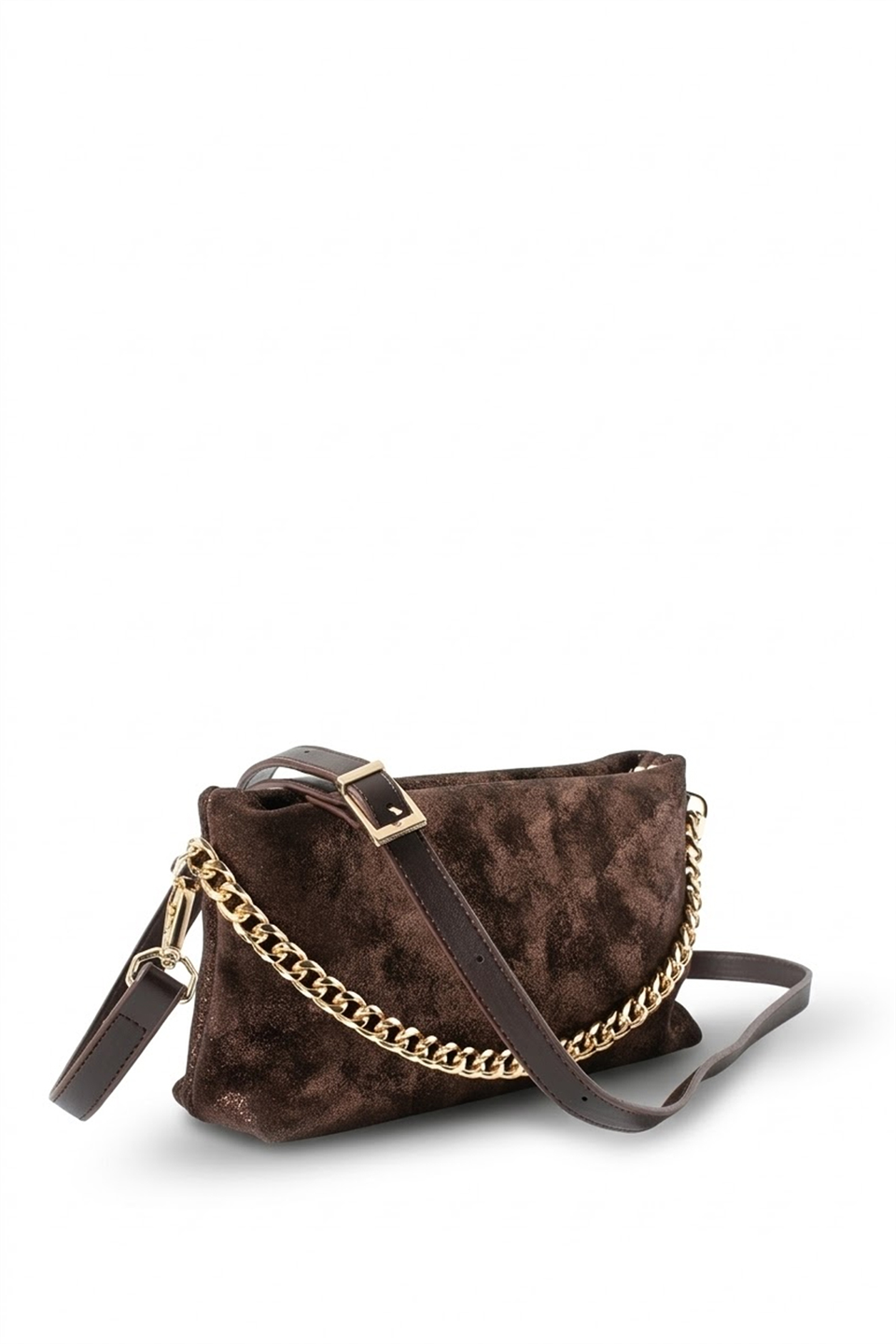 Jacquline CLZD328-1C Kadın Omuz Çantası Kahverengi