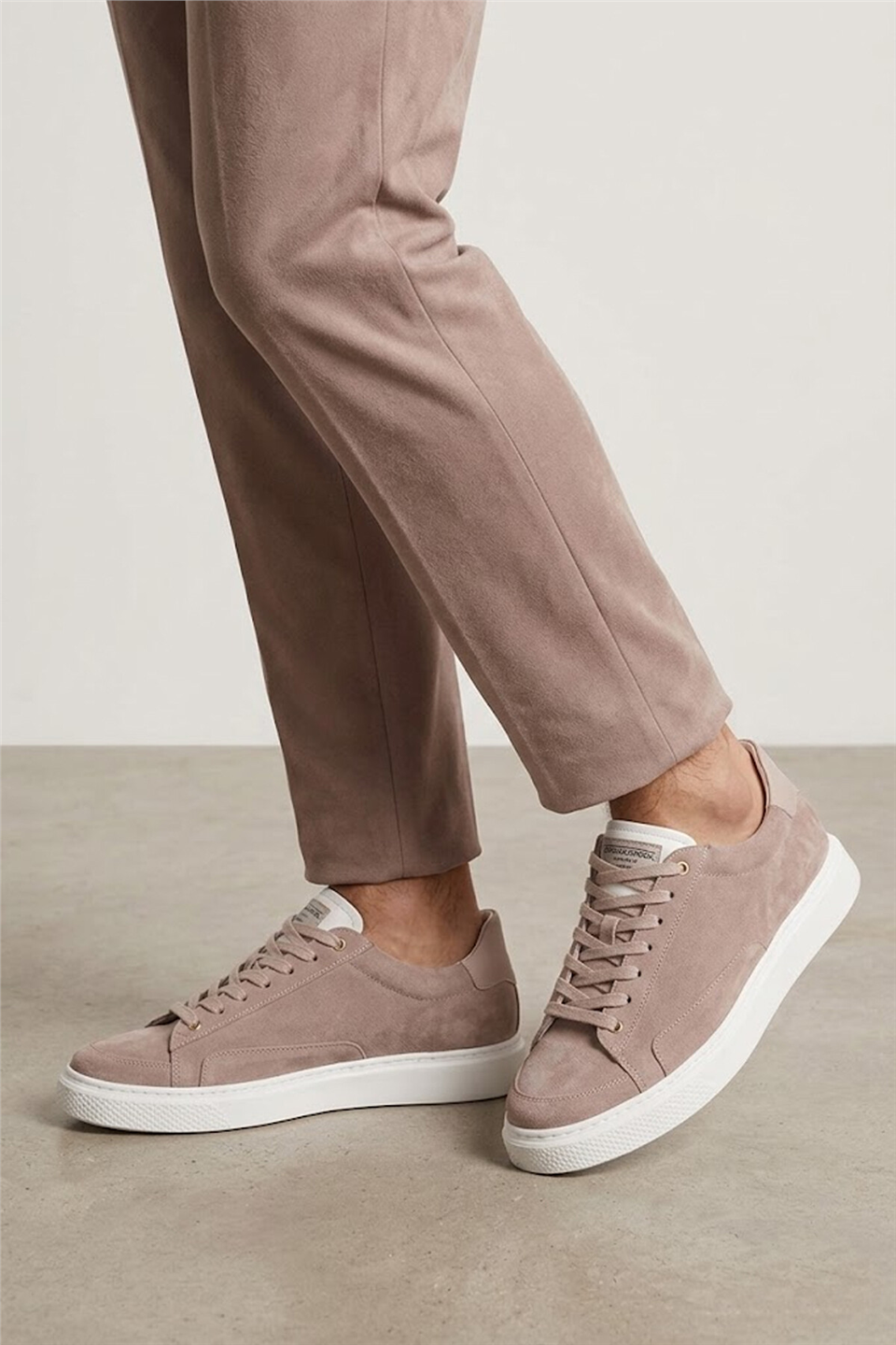 John Richardo 24096 Erkek Hakiki Deri Casual Ayakkabı Bej