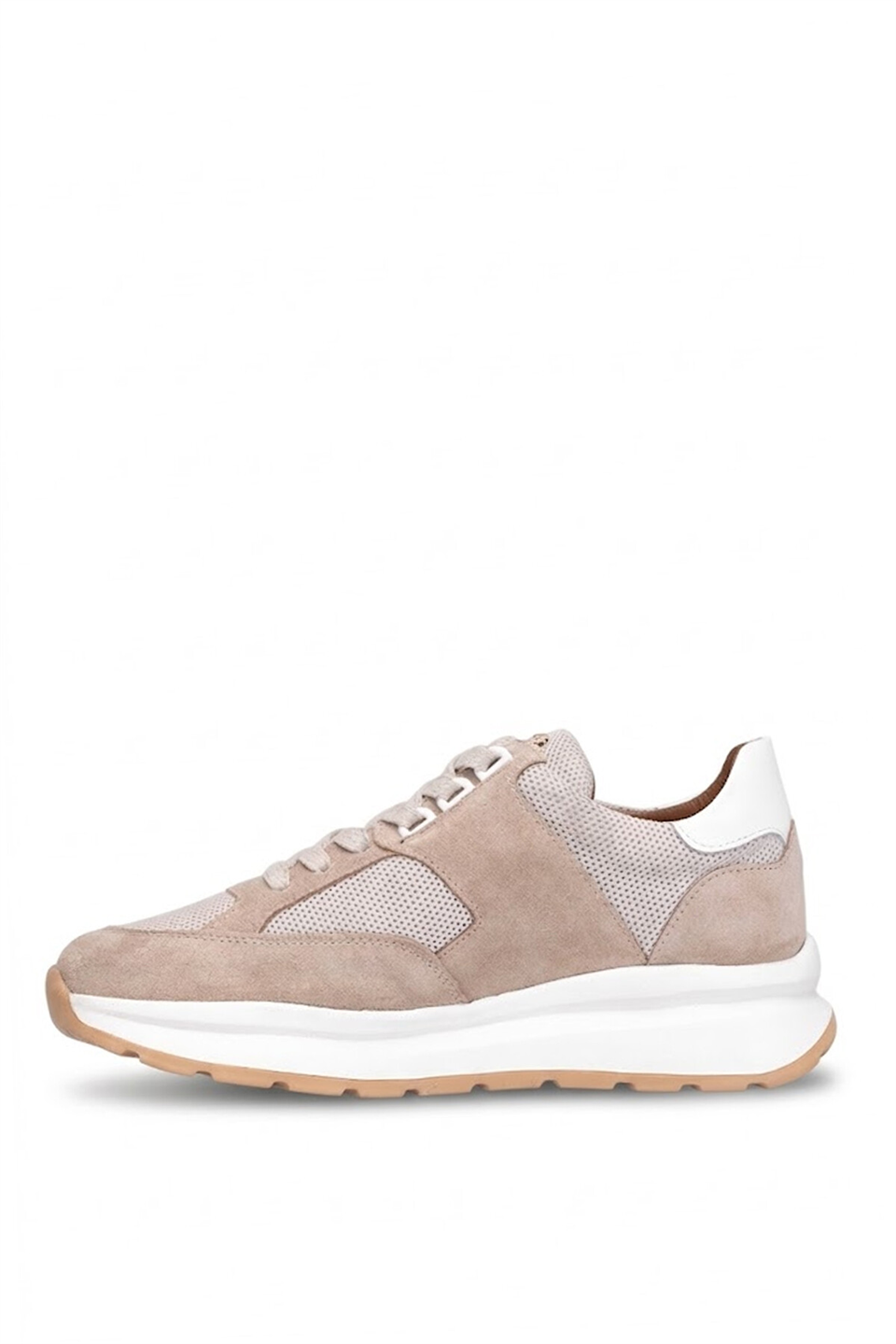 John Richardo 24298 Erkek Hakiki Deri Klasik Sneaker Bej