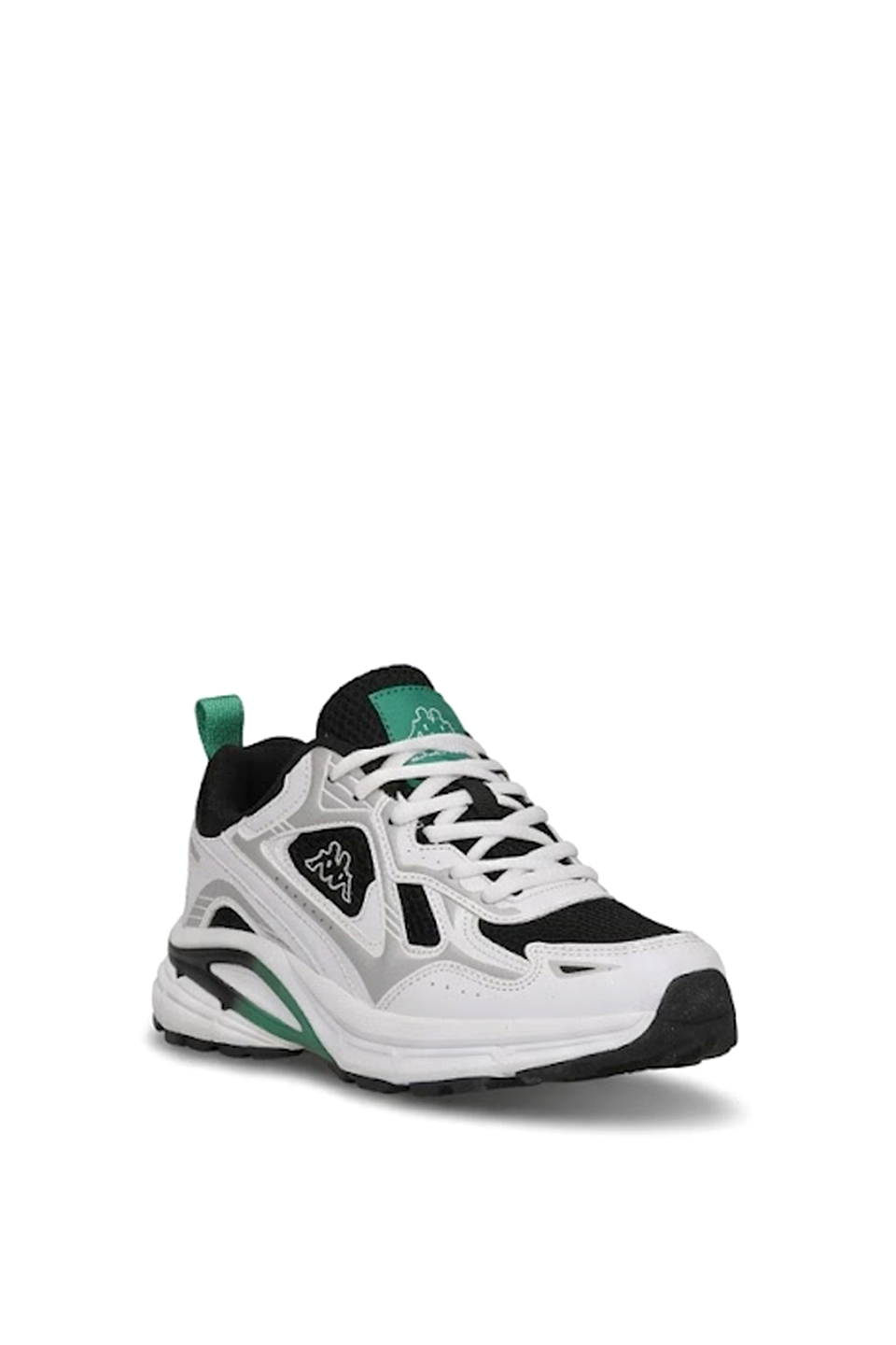 Kappa KP-1017Z Porto Riko Kadın Klasik Sneaker Beyaz - Siyah