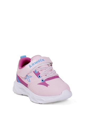 Kinetix 101741693 4F Lister PU J B 4PR Bebe Kız Çocuk Yürüyüş Ayakkabısı Pembe