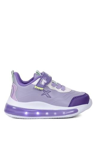 Kinetix 101741874 4F Stach Pu B 4PR Bebe Kız Çocuk Yürüyüş Ayakkabısı Lila
