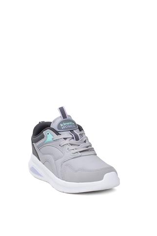 Kinetix 101743601 4W Lenka PU W 4PR Kadın Koşu Ayakkabısı Gri