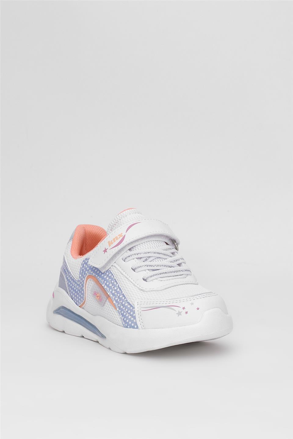 Kinetix 101952452 5P Josie P 5FX Patik Kız Çocuk Yürüyüş Ayakkabısı Beyaz - Mavi