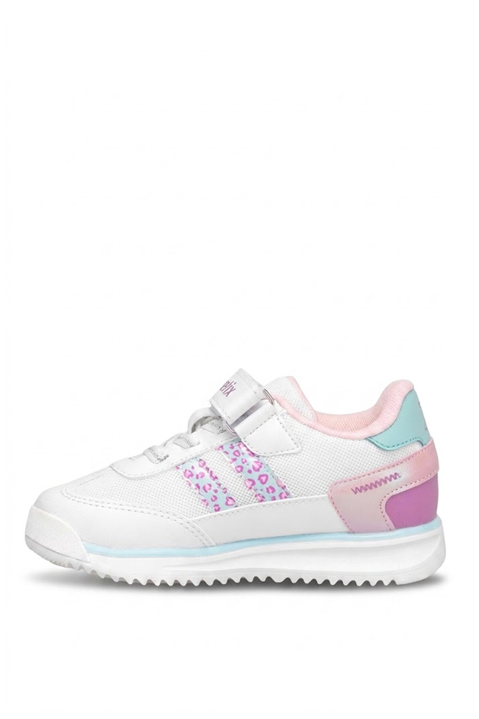 Kinetix 102067247 P Vatros P 6FX Patik Kız Çocuk Klasik Sneaker Beyaz - Pembe