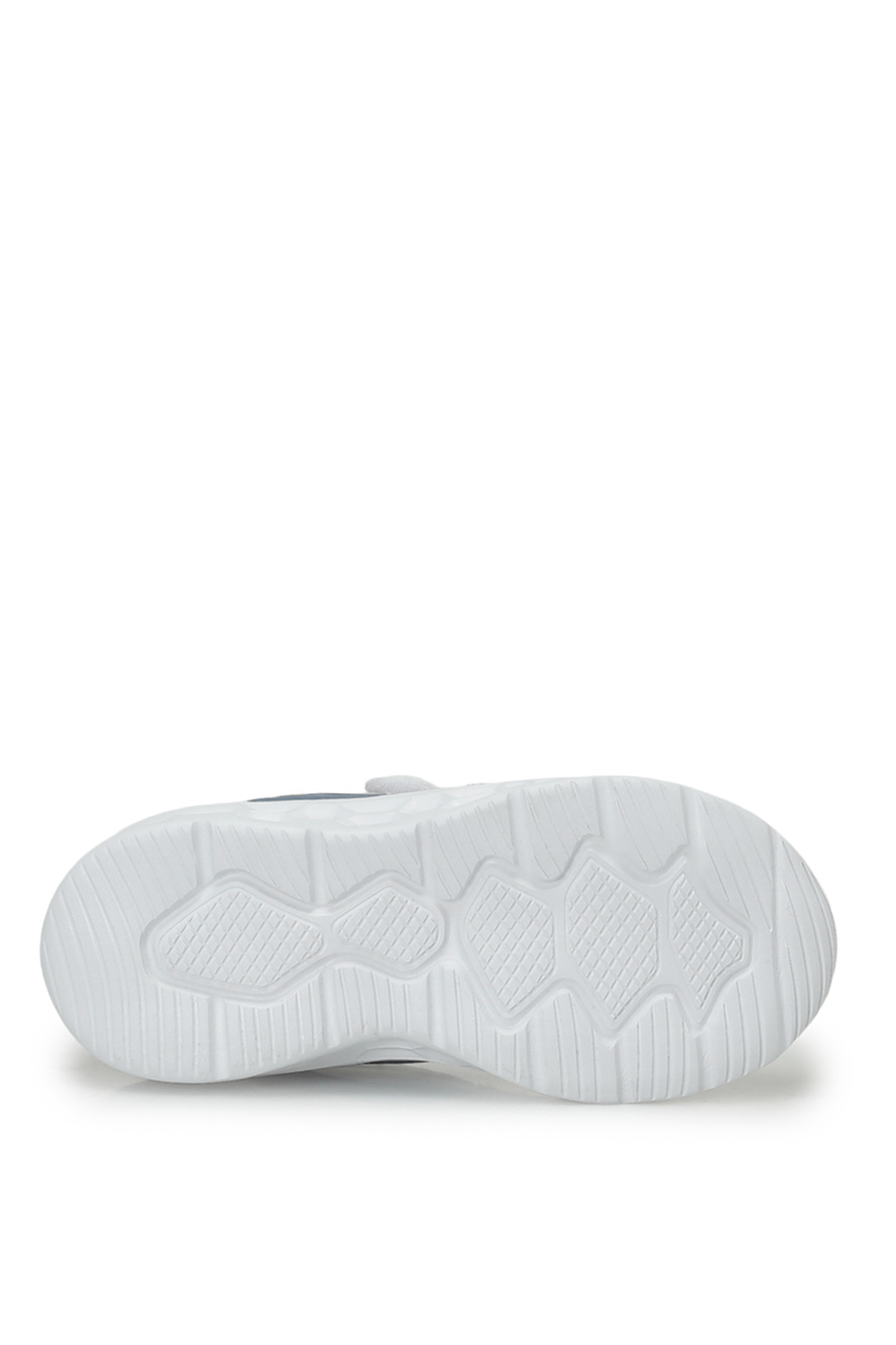 Kinetix 102694498 6F Elone PU P 6PR Patik Erkek Çocuk Işıklı Yürüyüş Ayakkabısı Beyaz - Mavi