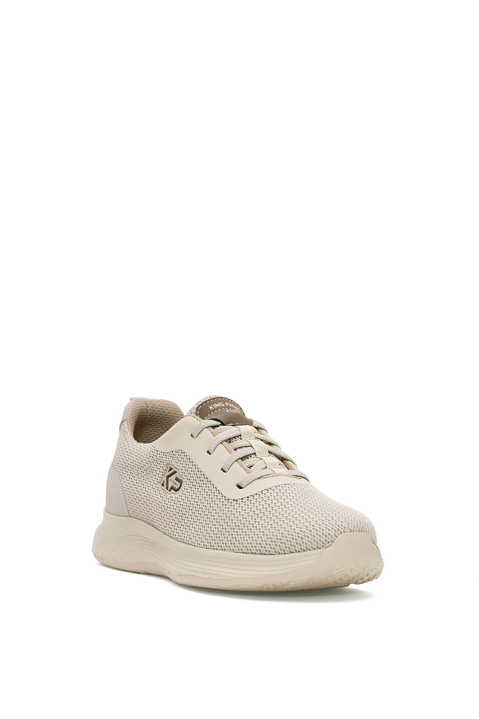 King Paolo H1249 Palmer Erkek Memory Foam Klasik Sneaker Bej