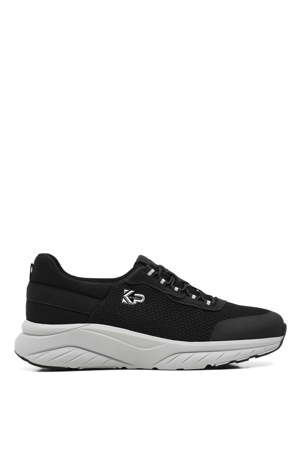 King Paolo H1267 Koala Erkek Memory Foam Klasik Sneaker Siyah