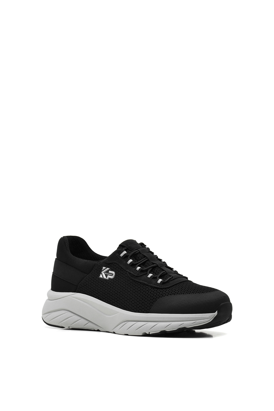 King Paolo H1267 Koala Erkek Memory Foam Klasik Sneaker Siyah