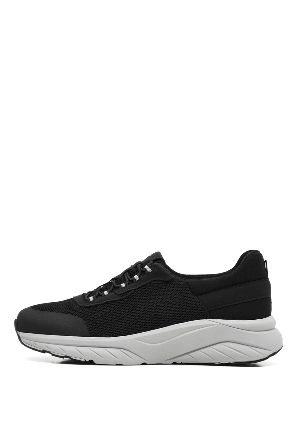 King Paolo H1267 Koala Erkek Memory Foam Klasik Sneaker Siyah