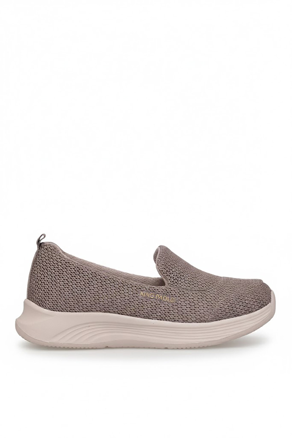 King Paolo H5182 Cips Krakers Kadın Memory Foam Klasik Sneaker Vizon