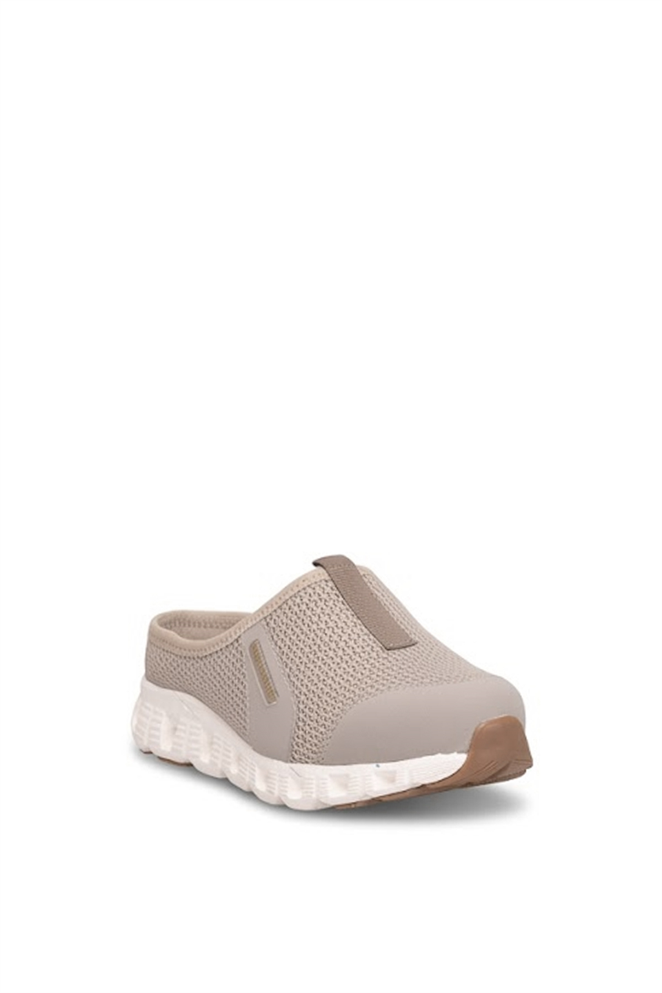 King Paolo H5204 Missy Kadın Memory Foam Sabo Terlik Bej