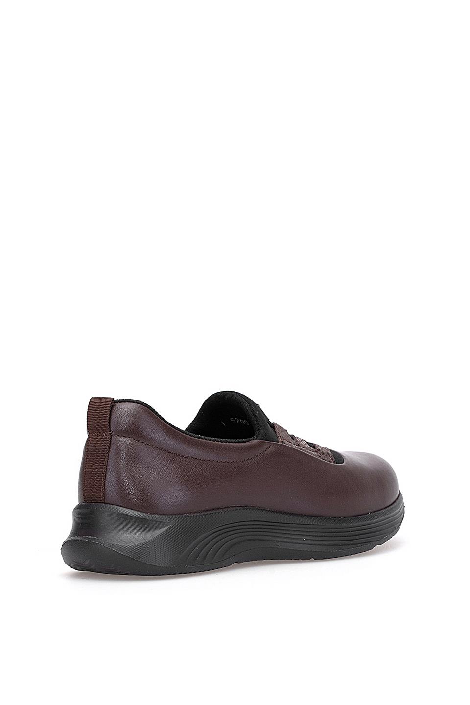 King Paolo I5209 Belis Kadın Hakiki Deri Casual Ayakkabı Kahverengi