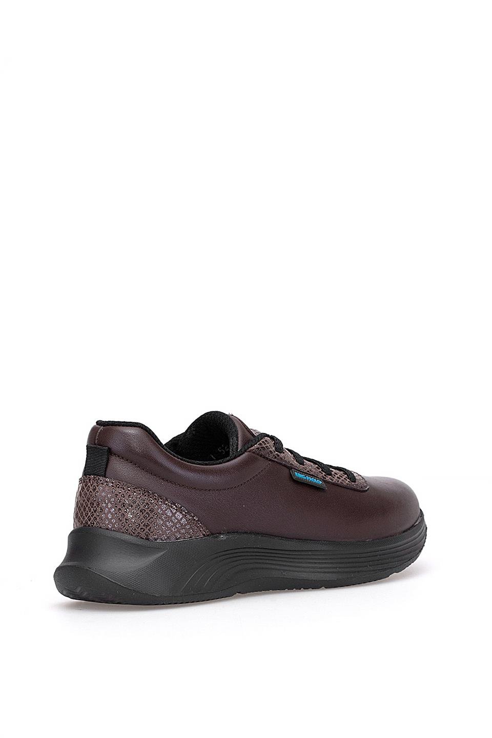 King Paolo I5211 İsabel Kadın Hakiki Deri Casual Ayakkabı Kahverengi