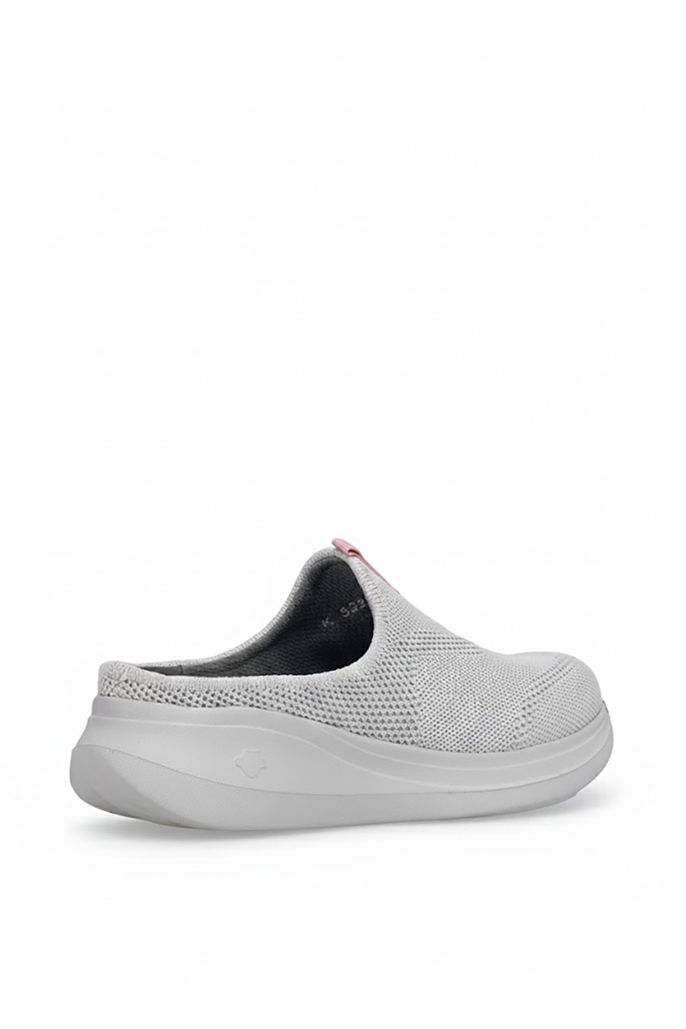King Paolo K5221 Alabanda Kadın Memory Foam Sabo Terlik Gri