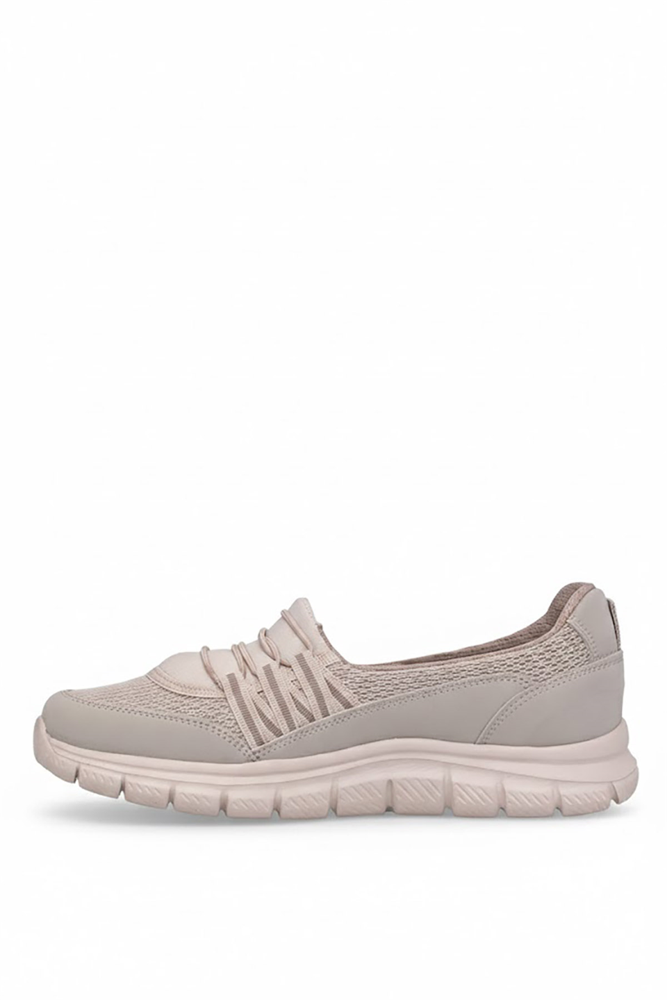 King Paolo K5226 Familia Kadın Memory Foam Casual Ayakkabısı Bej