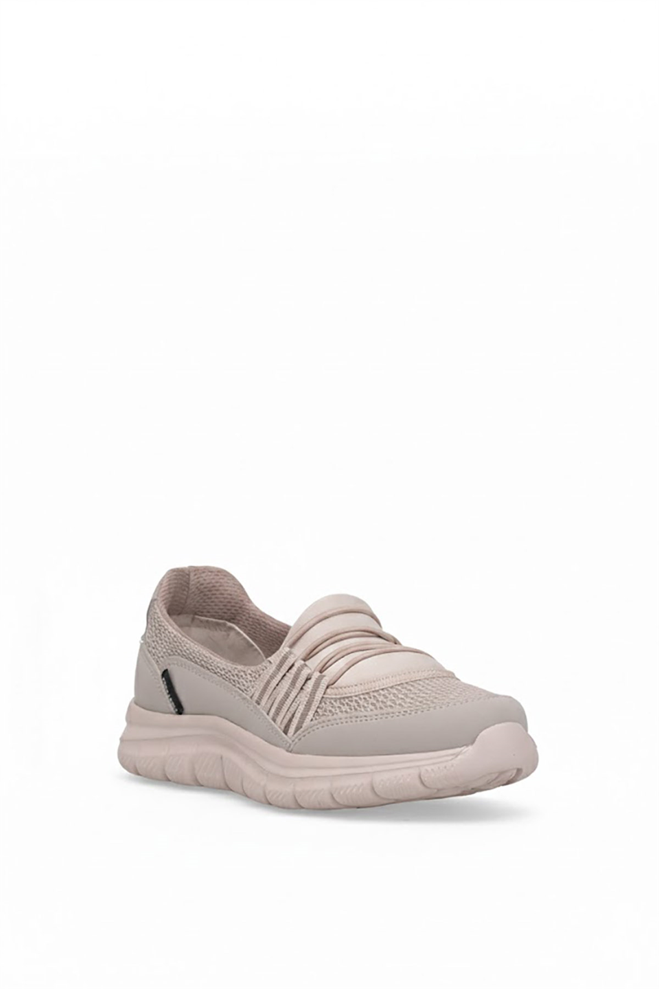 King Paolo K5226 Familia Kadın Memory Foam Casual Ayakkabısı Bej