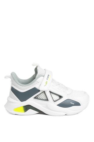 Lescon 24BAC00PUZLF Puzzle Erkek Klasik Sneaker Beyaz