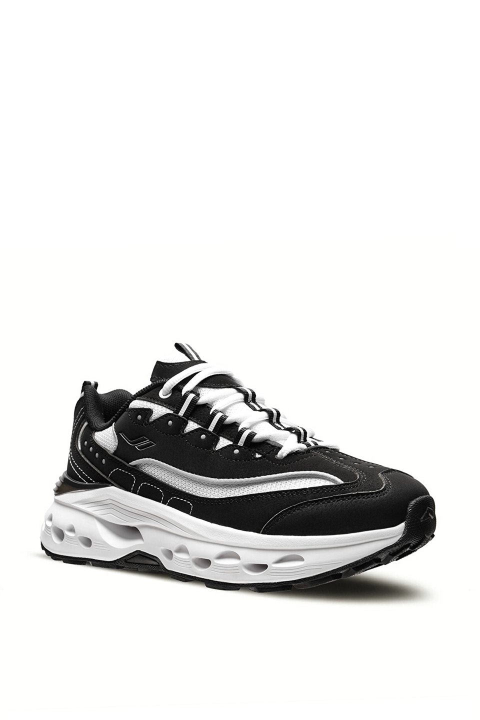 Lescon 26YBAU00ANITU Anita Easystep Kadın Klasik Sneaker Siyah - Beyaz