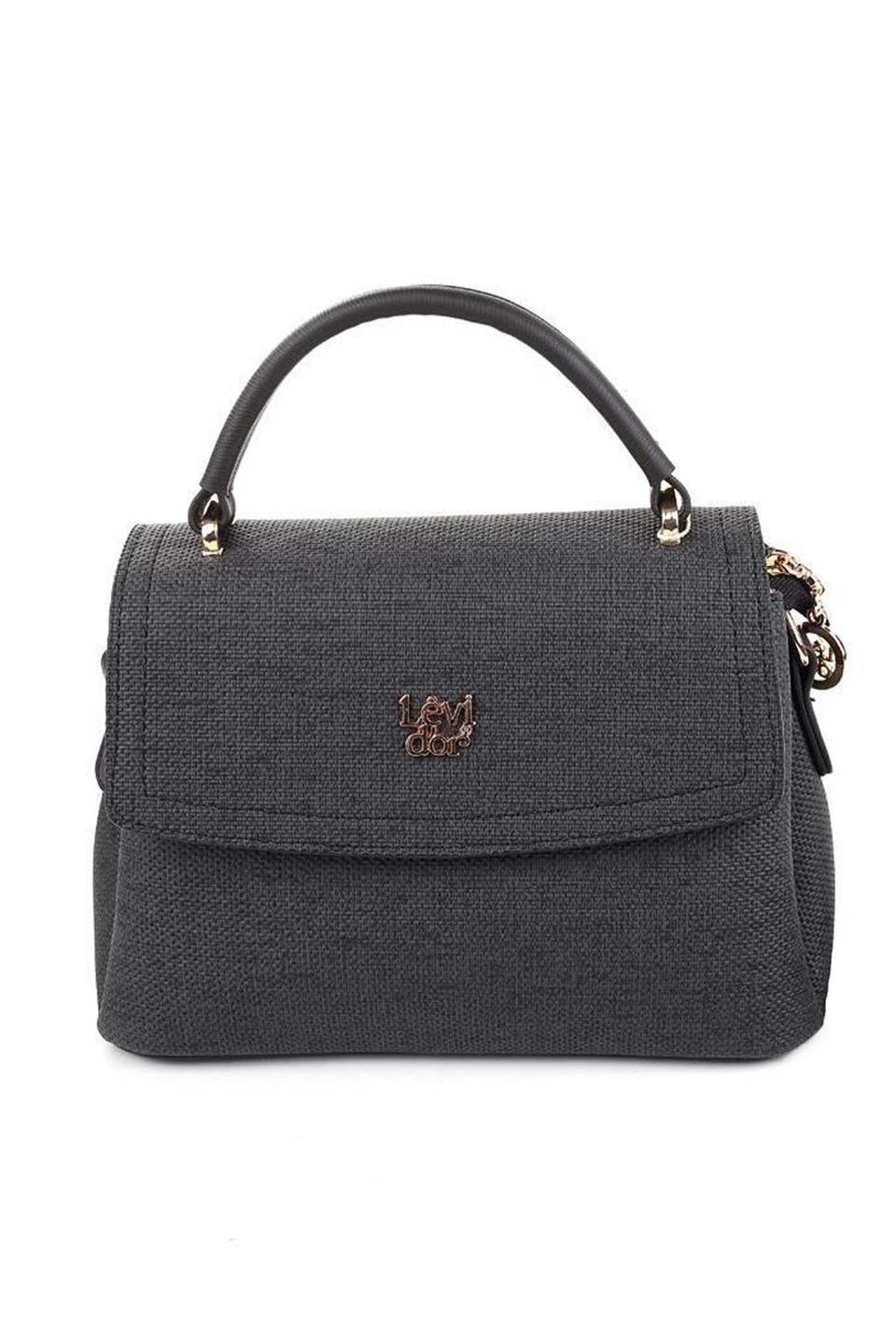 Levidor 930064 Kadın El Çantası Siyah