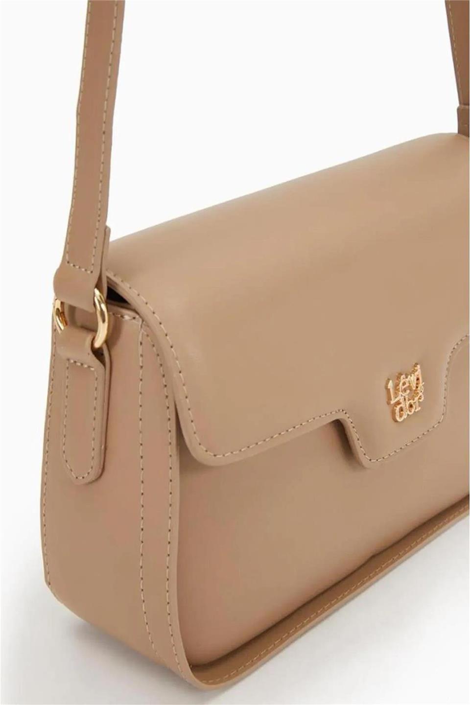 Levidor 930176 Kadın Omuz Çantası Vizon