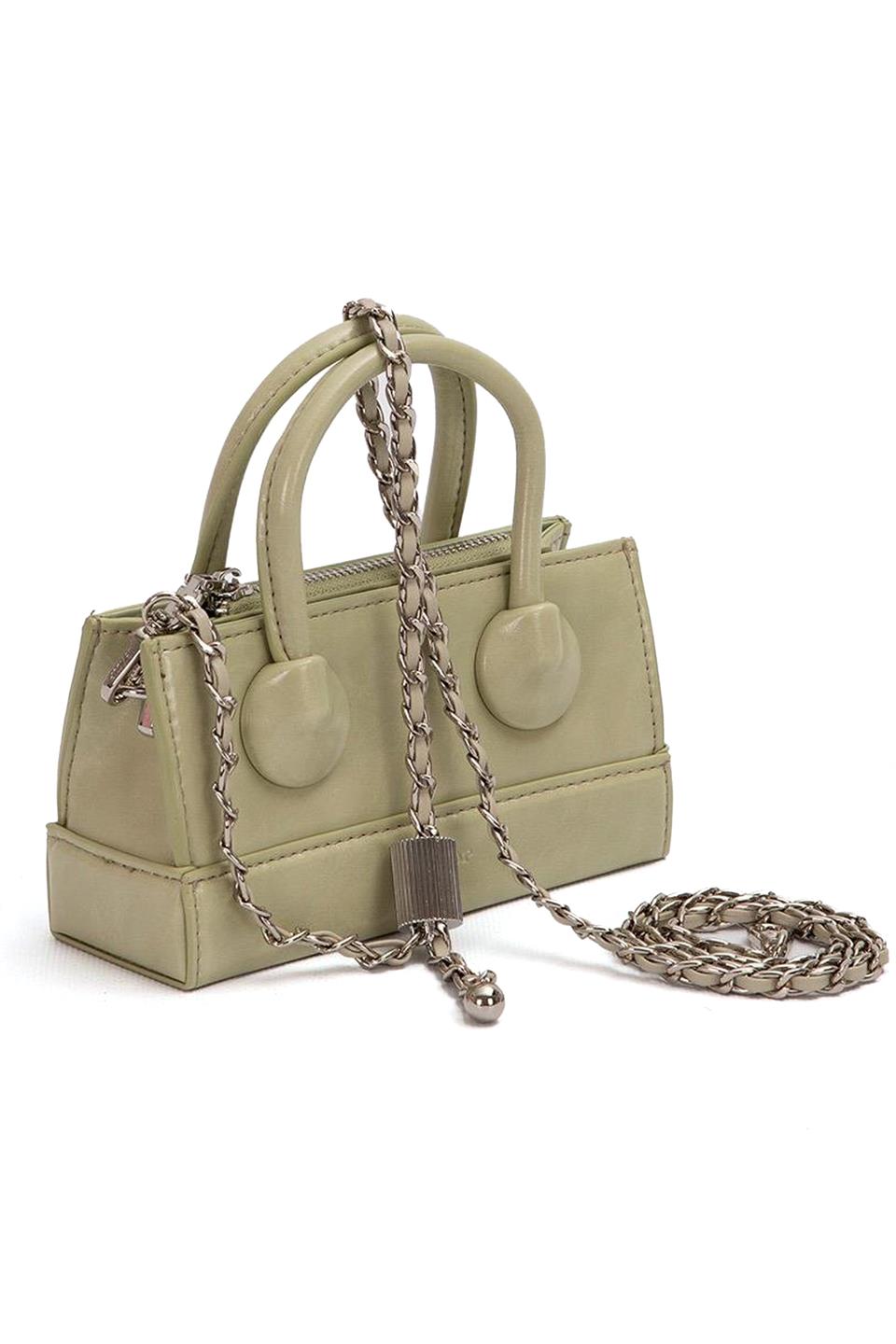 Levidor 930397 Ayarlanabilir Kilit Detaylı Kadın El Çantası Yeşil