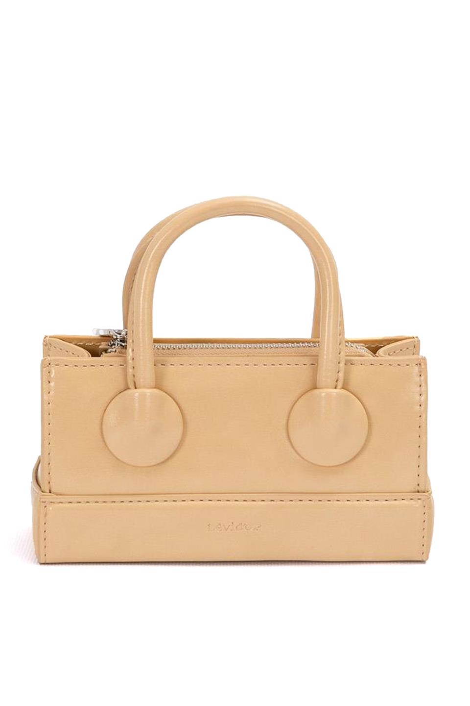 Levidor 930397 Ayarlanabilir Kilit Detaylı Kadın El Çantası Sarı