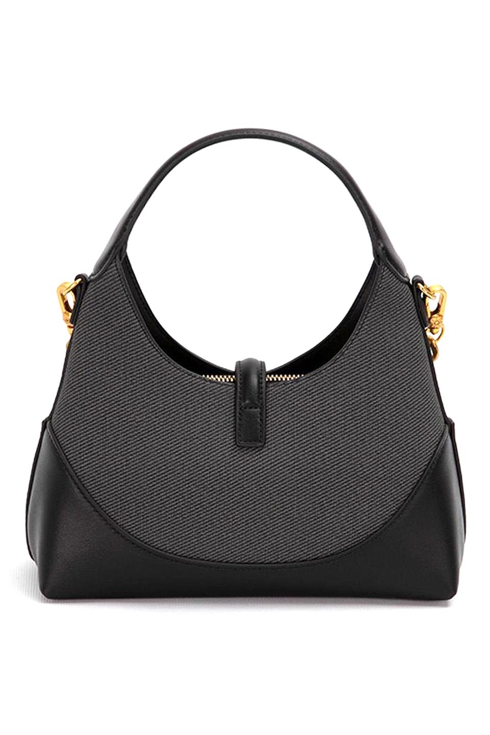 Levidor 930409 Kadın Gold Zincir Aksesuarlı El Çantası Siyah
