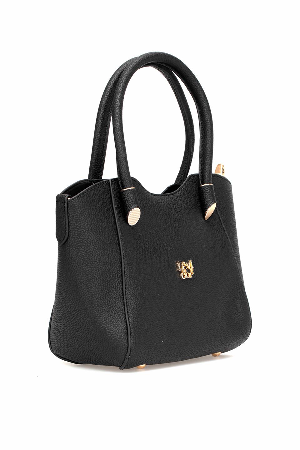 Levidor 930538 Kadın El Çantası Siyah