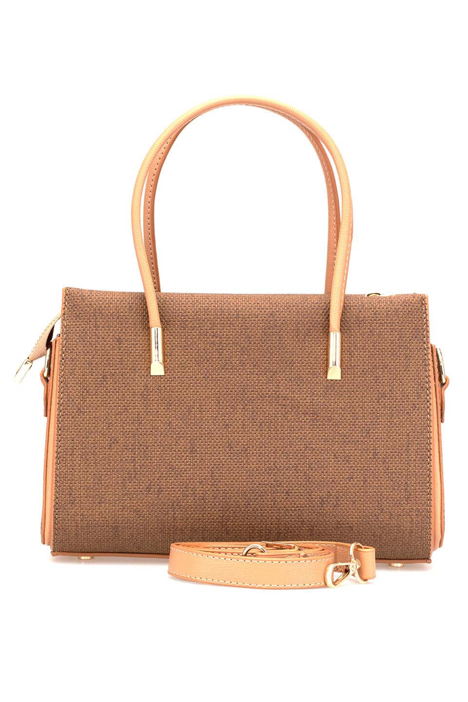 Levidor 930543 Kadın El Çantası Kahverengi