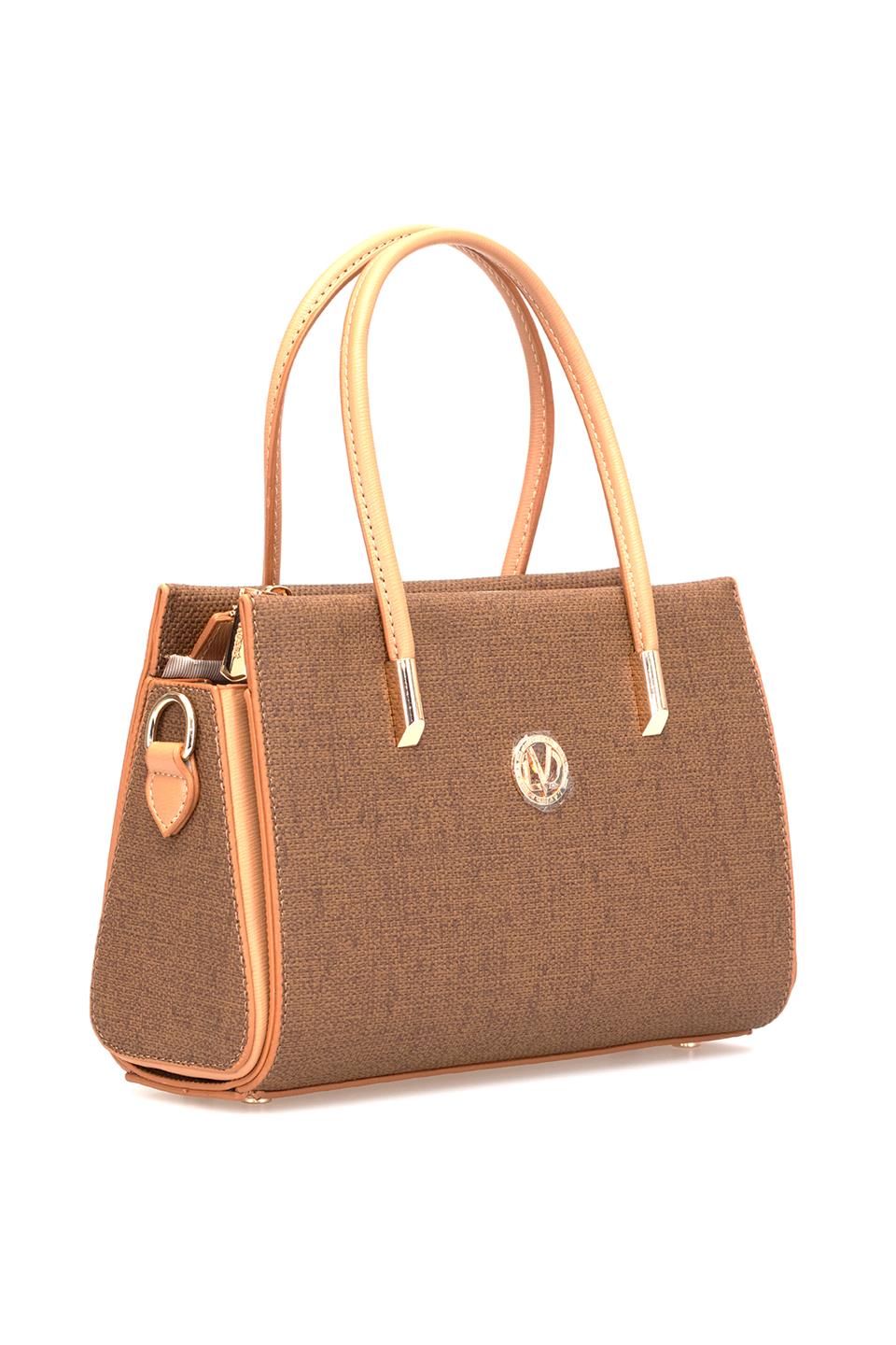 Levidor 930543 Kadın El Çantası Kahverengi