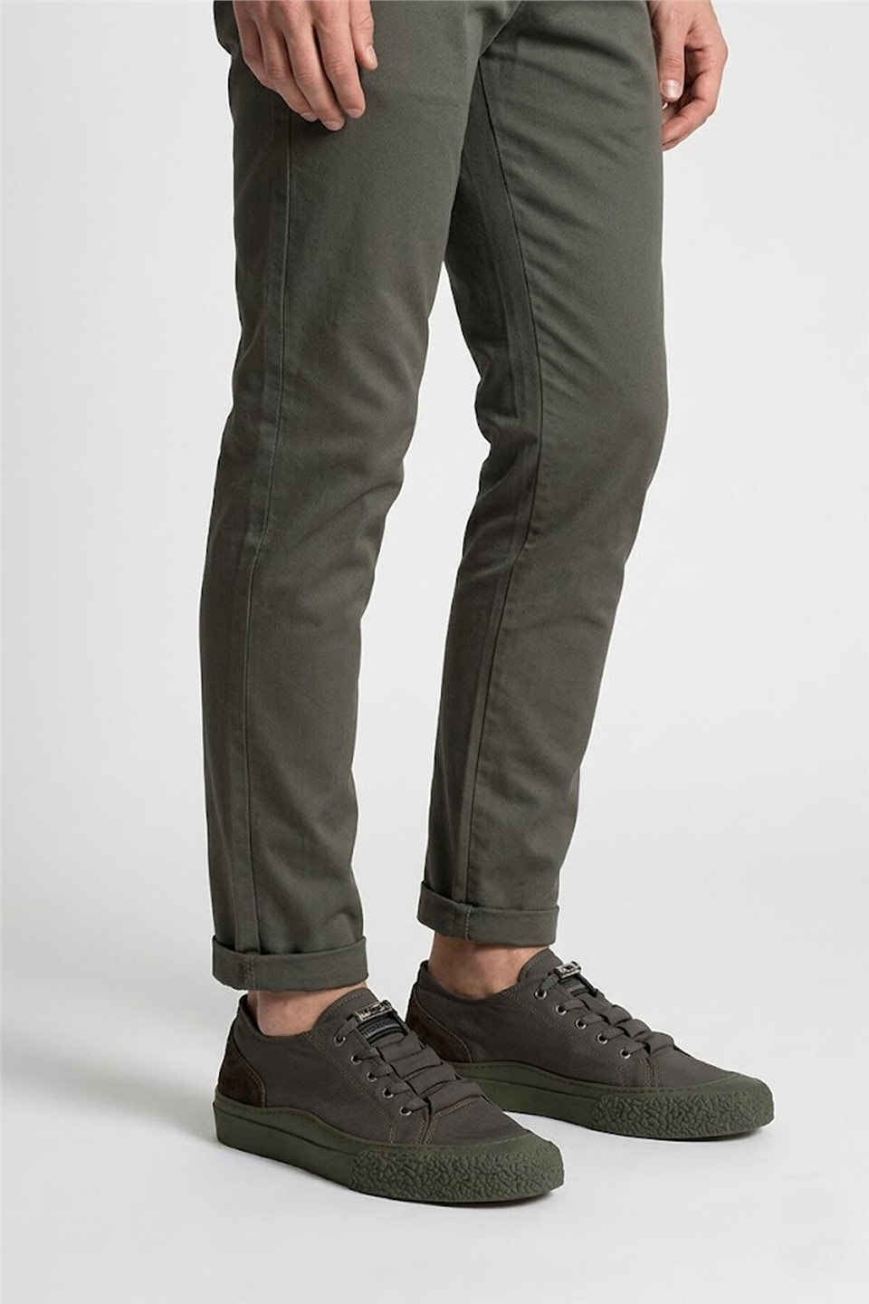 Luciano Bellini 26K-C25817 Mars Erkek Casual Ayakkabı Haki