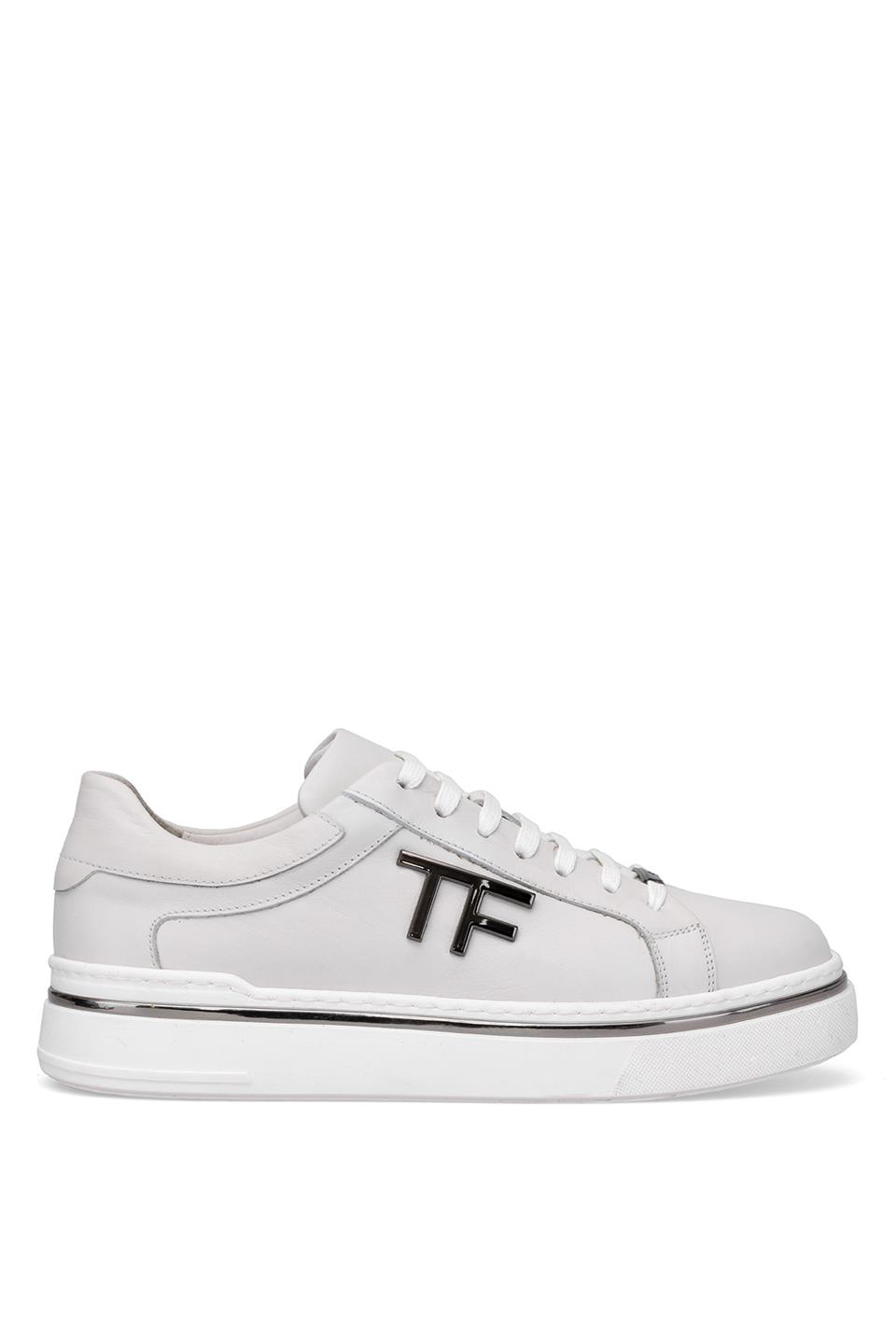 Luciano Bellini C26908 Münih Erkek Hakiki Deri Casual Ayakkabı Krem