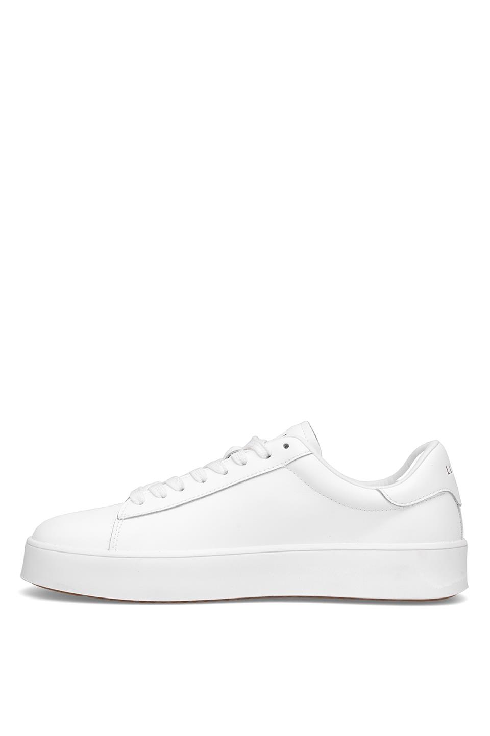 Lufian 111230254 Anton Erkek Hakiki Deri Klasik Sneaker Beyaz