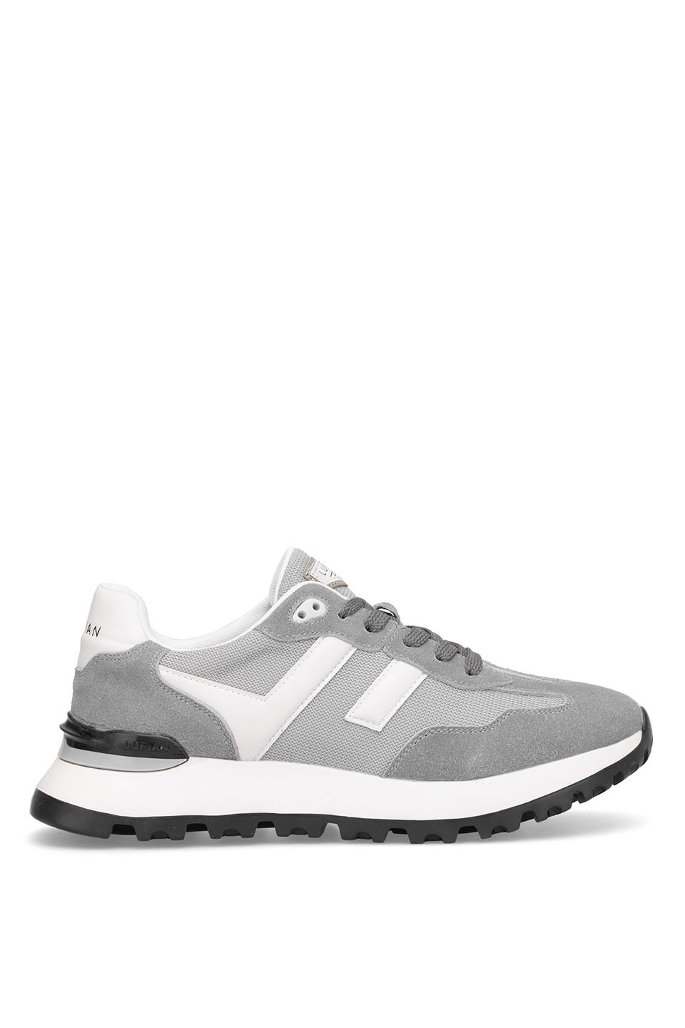 Lufian 111230264 Arthur 25K Erkek Hakiki Deri Klasik Sneaker Gri