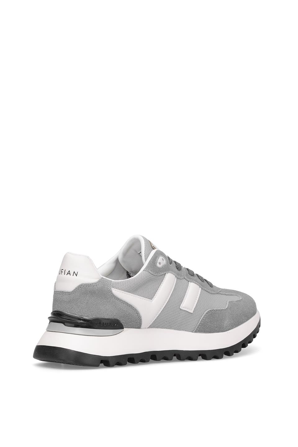 Lufian 111230264 Arthur 25K Erkek Hakiki Deri Klasik Sneaker Gri