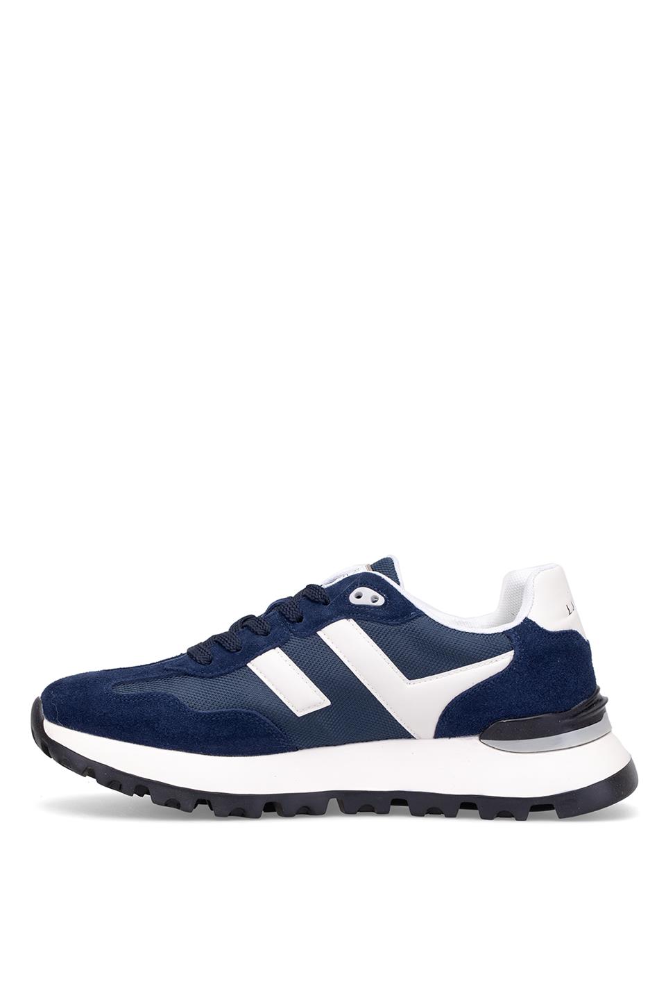 Lufian 111230264 Arthur Erkek Hakiki Deri Klasik Sneaker Lacivert