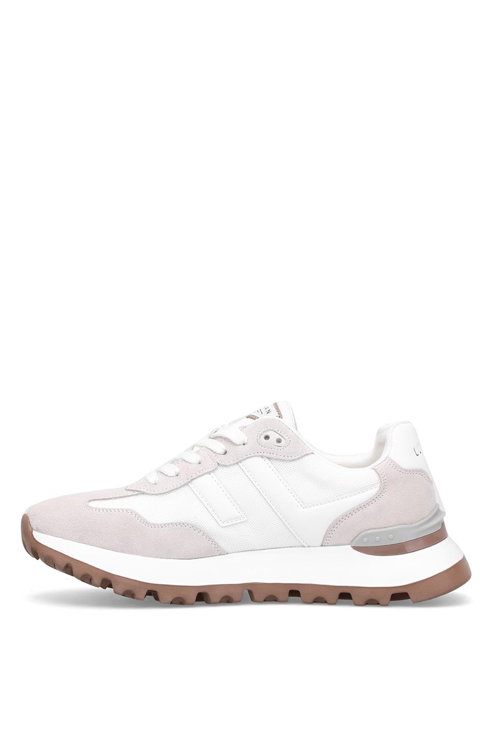 Lufian 111230264 Arthur Erkek Hakiki Deri Klasik Sneaker Taş